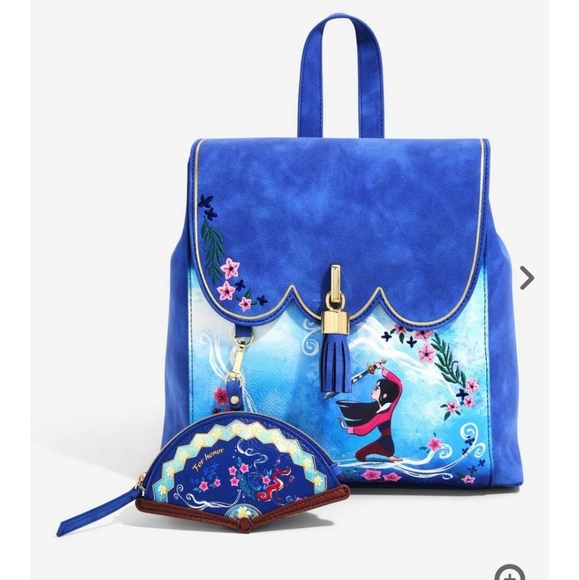 Danielle Nicole Handbags - Danielle Nicole Disney Mulan For Honor Mini Backpack - BoxLunch Exclusive